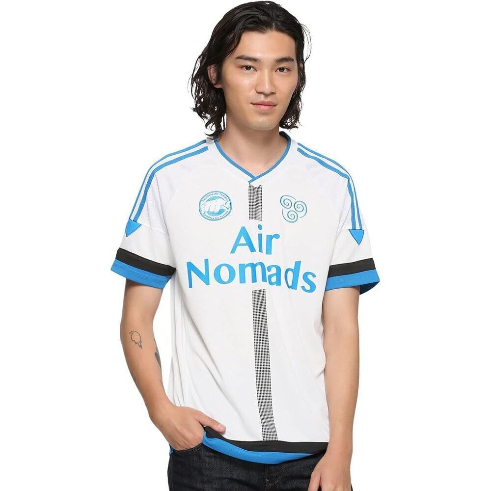 BoxLunch Avatar The Last Airbender Air Nomads Soccer Jersey Kit Shirt Size M